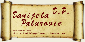 Danijela Palurović vizit kartica